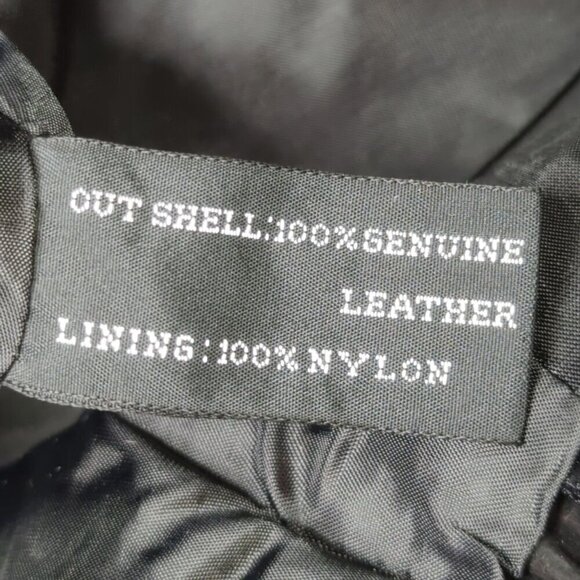 Pelle Vintage Black Suede Leather Skirt, Women's 10 NWT - Picture 4 of 11